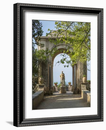 Statues on the Infinity Terrace-Angelo Cavalli-Framed Photographic Print