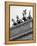 Statues on Top of Brandenburg Gate-Murat Taner-Framed Premier Image Canvas