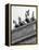 Statues on Top of Brandenburg Gate-Murat Taner-Framed Premier Image Canvas