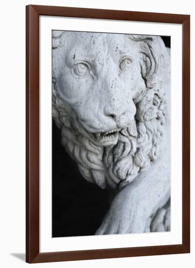 Statuesque Lion-Irene Suchocki-Framed Giclee Print