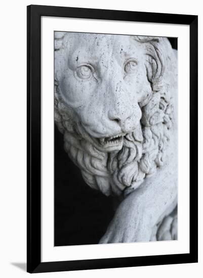 Statuesque Lion-Irene Suchocki-Framed Giclee Print