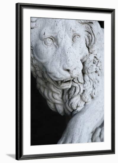 Statuesque Lion-Irene Suchocki-Framed Giclee Print