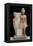 Statuette of Amenophis IV (Akhenaten) and Nefertiti, from Tell El-Amarna, Amarna Period New Kingdom-null-Framed Premier Image Canvas