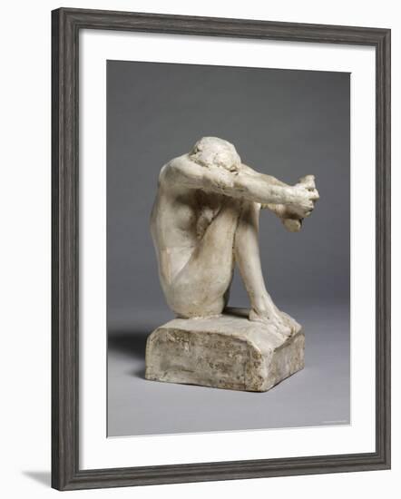 Statuette of Despair, c.1890-Auguste Rodin-Framed Photographic Print