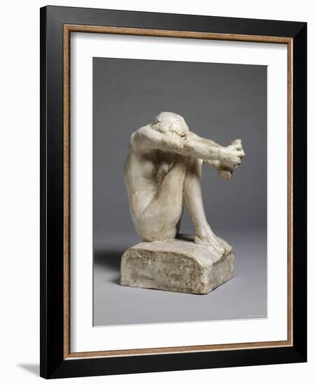 Statuette of Despair, c.1890-Auguste Rodin-Framed Photographic Print