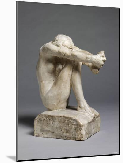 Statuette of Despair, c.1890-Auguste Rodin-Mounted Photographic Print