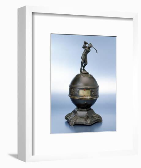 Statuette of golfer, c1910-Unknown-Framed Giclee Print