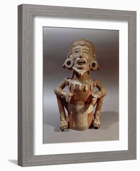 Statuette of Macuilxochitl, God of Flowers, Dance and Music, from Mexico-null-Framed Giclee Print