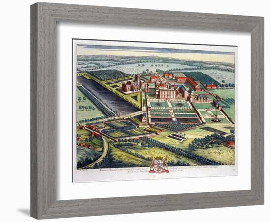 Staunton Harold in the County of Leicester-Leonard Knyff-Framed Giclee Print