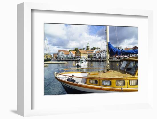 Stavanger Harbour, Norway, Scandinavia, Europe-Amanda Hall-Framed Photographic Print