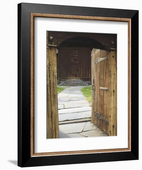 Stave Church, Vagamo, Norway-Russell Young-Framed Photographic Print