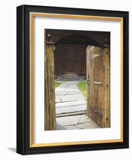 Stave Church, Vagamo, Norway-Russell Young-Framed Photographic Print
