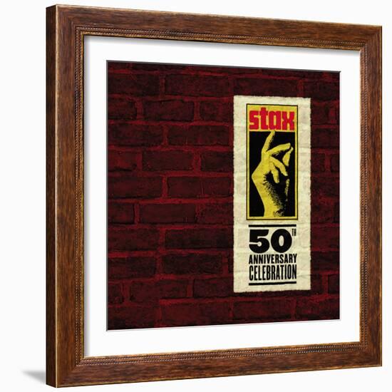 Stax 50th Anniversary Celebration-null-Framed Art Print