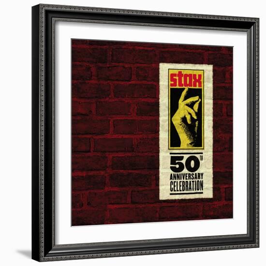 Stax 50th Anniversary Celebration-null-Framed Art Print