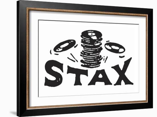 Stax Records-null-Framed Premium Giclee Print