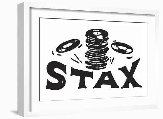 Stax Records-null-Framed Premium Giclee Print