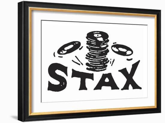 Stax Records-null-Framed Premium Giclee Print