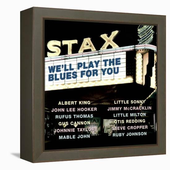 Stax We'll Play the Blues for You-null-Framed Stretched Canvas