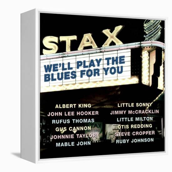 Stax We'll Play the Blues for You-null-Framed Stretched Canvas