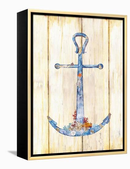 Stay Anchored-Mary Escobedo-Framed Stretched Canvas