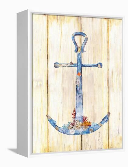 Stay Anchored-Mary Escobedo-Framed Stretched Canvas