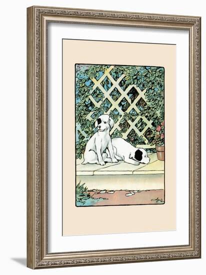 Stay And Watch the House-Julia Dyar Hardy-Framed Art Print