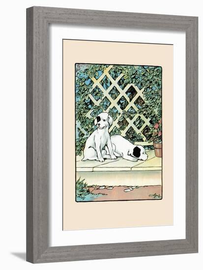 Stay And Watch the House-Julia Dyar Hardy-Framed Art Print