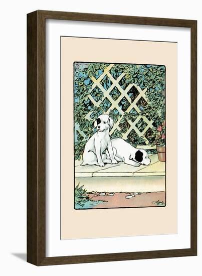 Stay And Watch the House-Julia Dyar Hardy-Framed Art Print