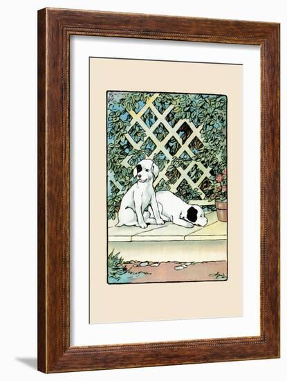 Stay And Watch the House-Julia Dyar Hardy-Framed Art Print