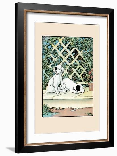 Stay And Watch the House-Julia Dyar Hardy-Framed Art Print