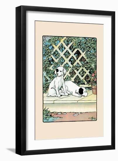 Stay And Watch the House-Julia Dyar Hardy-Framed Art Print