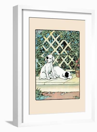 Stay And Watch the House-Julia Dyar Hardy-Framed Art Print