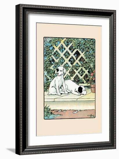 Stay And Watch the House-Julia Dyar Hardy-Framed Art Print