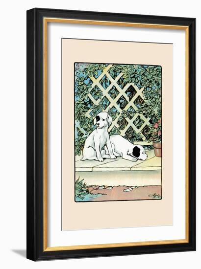 Stay And Watch the House-Julia Dyar Hardy-Framed Art Print