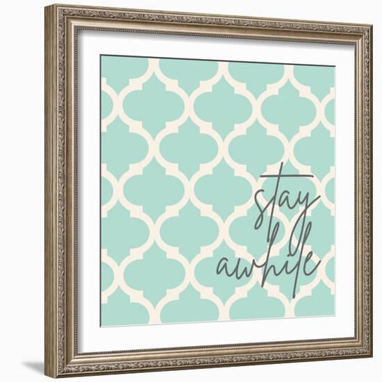 Stay Awhile-Anna Quach-Framed Art Print