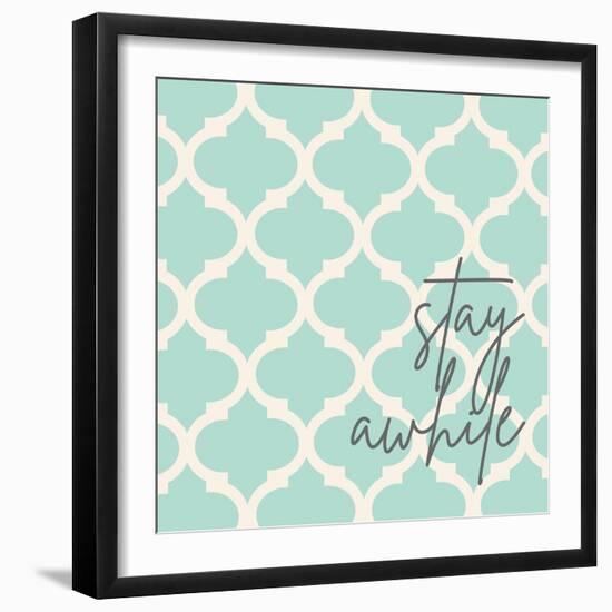 Stay Awhile-Anna Quach-Framed Art Print