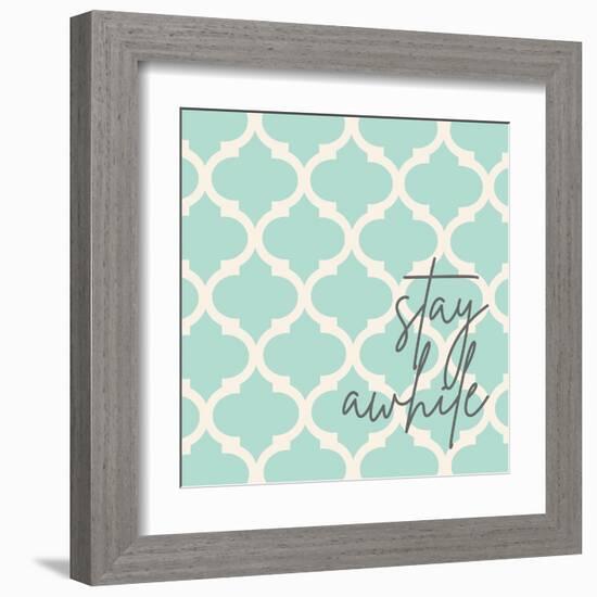 Stay Awhile-Anna Quach-Framed Art Print