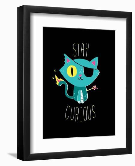 Stay Curious-Michael Buxton-Framed Premium Giclee Print