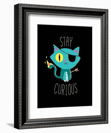 Stay Curious-Michael Buxton-Framed Premium Giclee Print