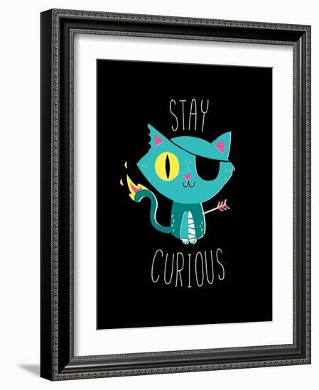 Stay Curious-Michael Buxton-Framed Art Print