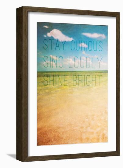 Stay Curious-Susan Bryant-Framed Art Print