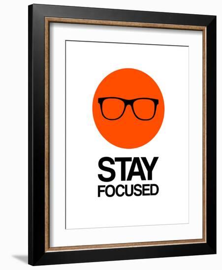 Stay Focused Circle 1-NaxArt-Framed Premium Giclee Print