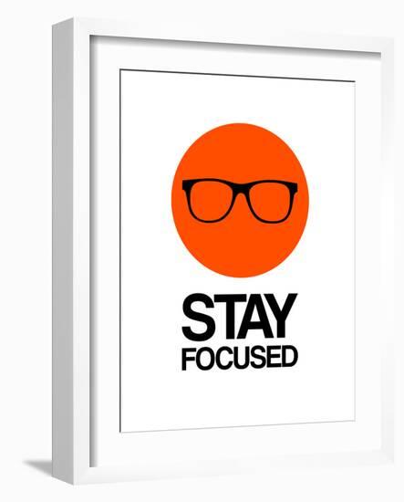 Stay Focused Circle 1-NaxArt-Framed Art Print