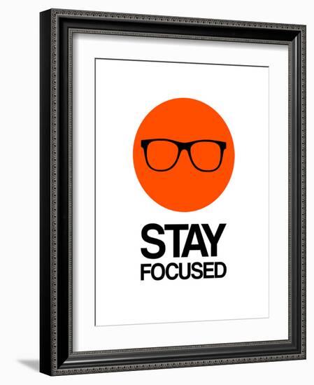 Stay Focused Circle 1-NaxArt-Framed Art Print