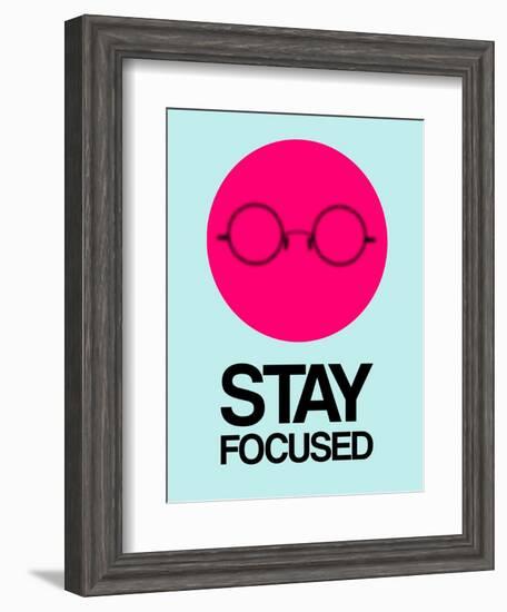 Stay Focused Circle 1-NaxArt-Framed Art Print