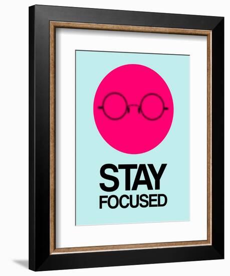 Stay Focused Circle 1-NaxArt-Framed Art Print