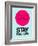 Stay Focused Circle 1-NaxArt-Framed Art Print