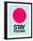 Stay Focused Circle 1-NaxArt-Framed Art Print