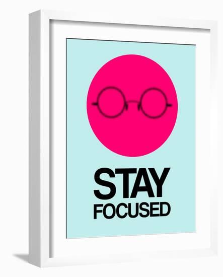 Stay Focused Circle 1-NaxArt-Framed Art Print