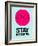 Stay Focused Circle 1-NaxArt-Framed Art Print